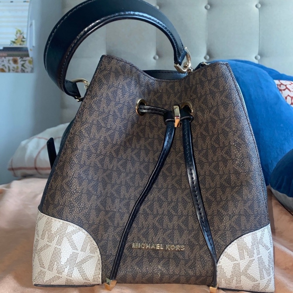 Michael Kors drawstring purse